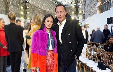 Heart Evangelista meets with Hermès' Michael Coste .